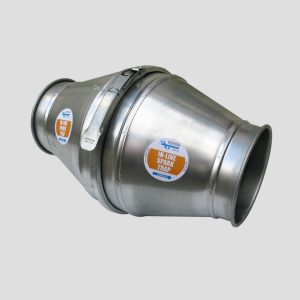 Nordfab ducted spark trap for duct system